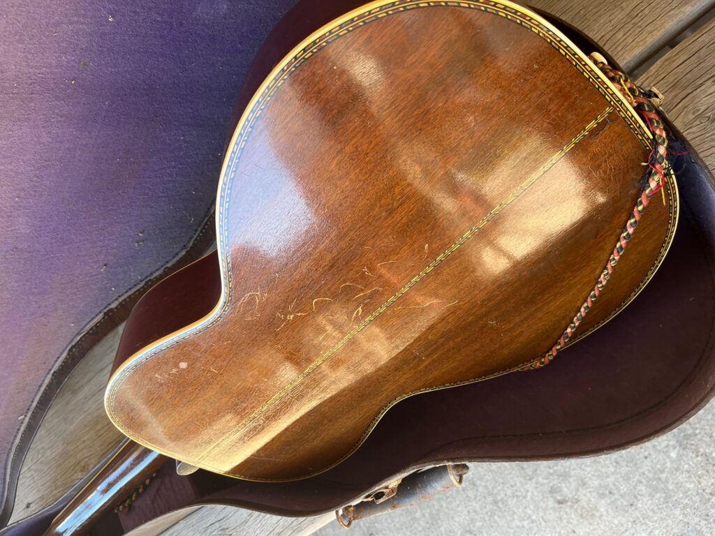 A 1930 Chicago-made Regal guitar