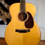 A 1931 OM-18 guitar with original case, previously owned by Conway Twitty