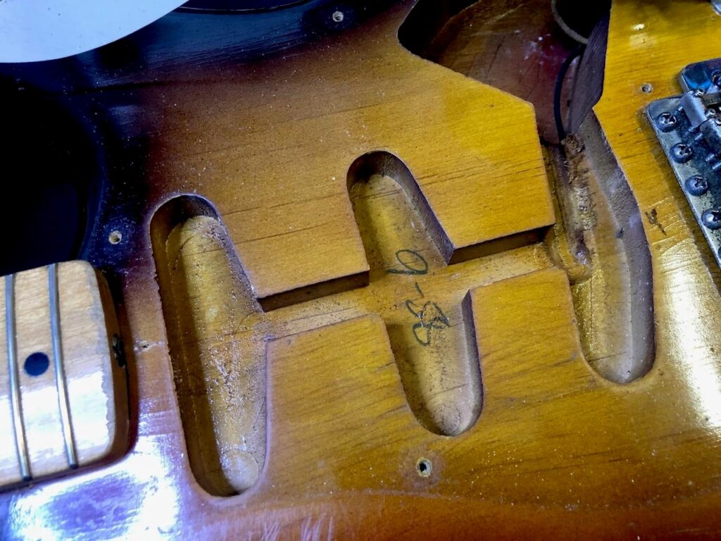 1958 fender Stratocaster body