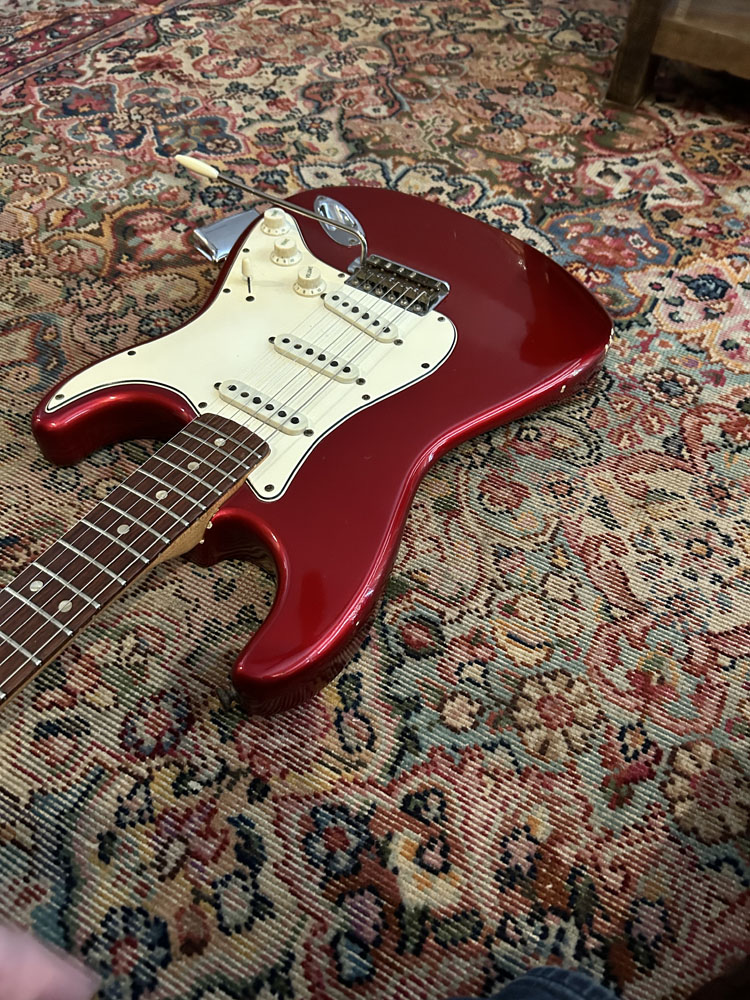 1966 Candy Apple Red Stratocaster