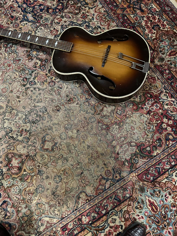 1938 Epiphone Triumph front body and neck