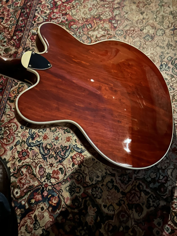 1978 Gretsch Country Gentleman back of body