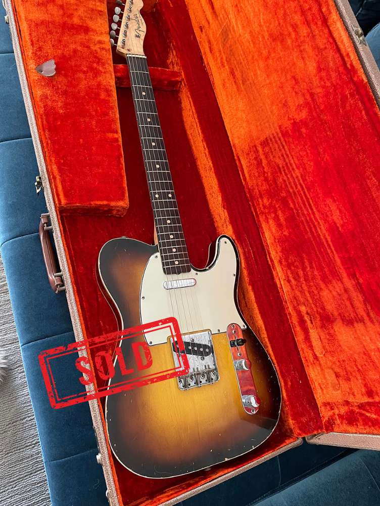 Guitar Sold 1960 Fender Telecaster Custom