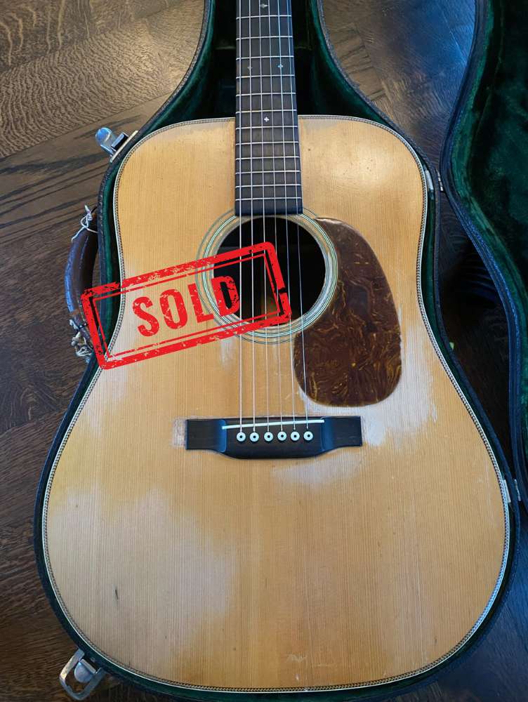 1938 D-28 Guitar Sold