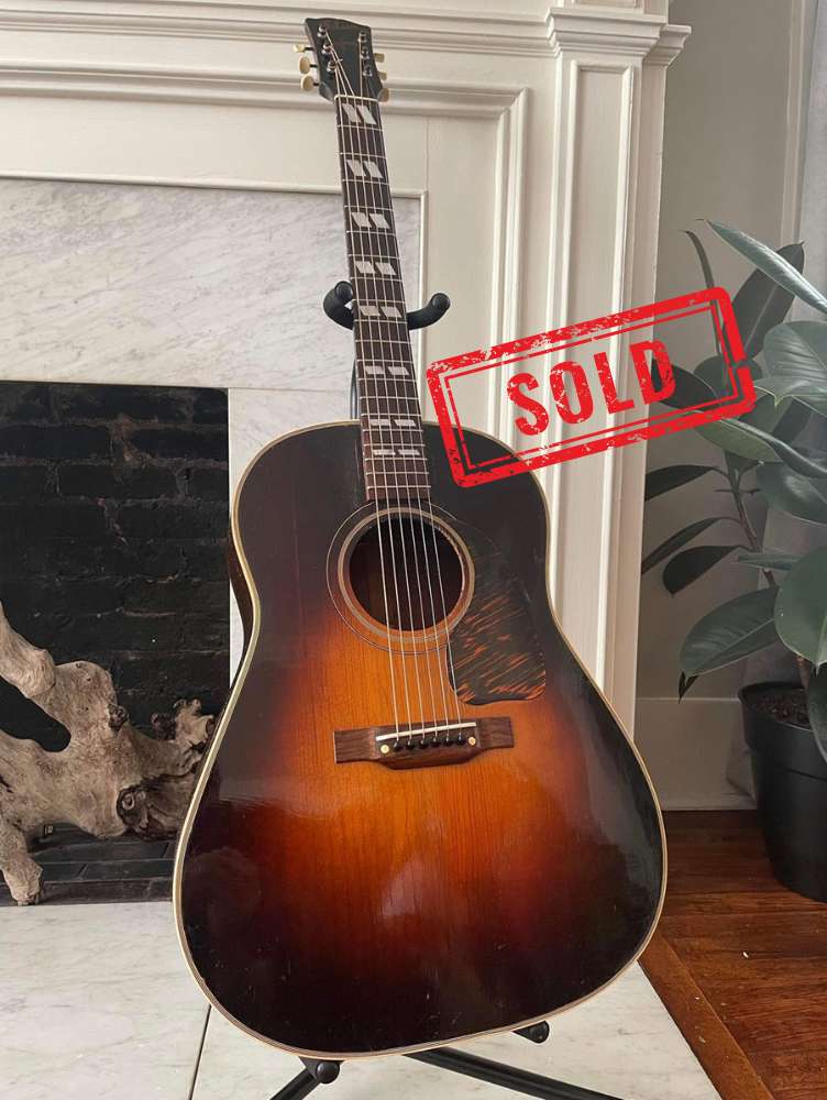 1943 Gibson Southern Jumbo acoustic guitar sold