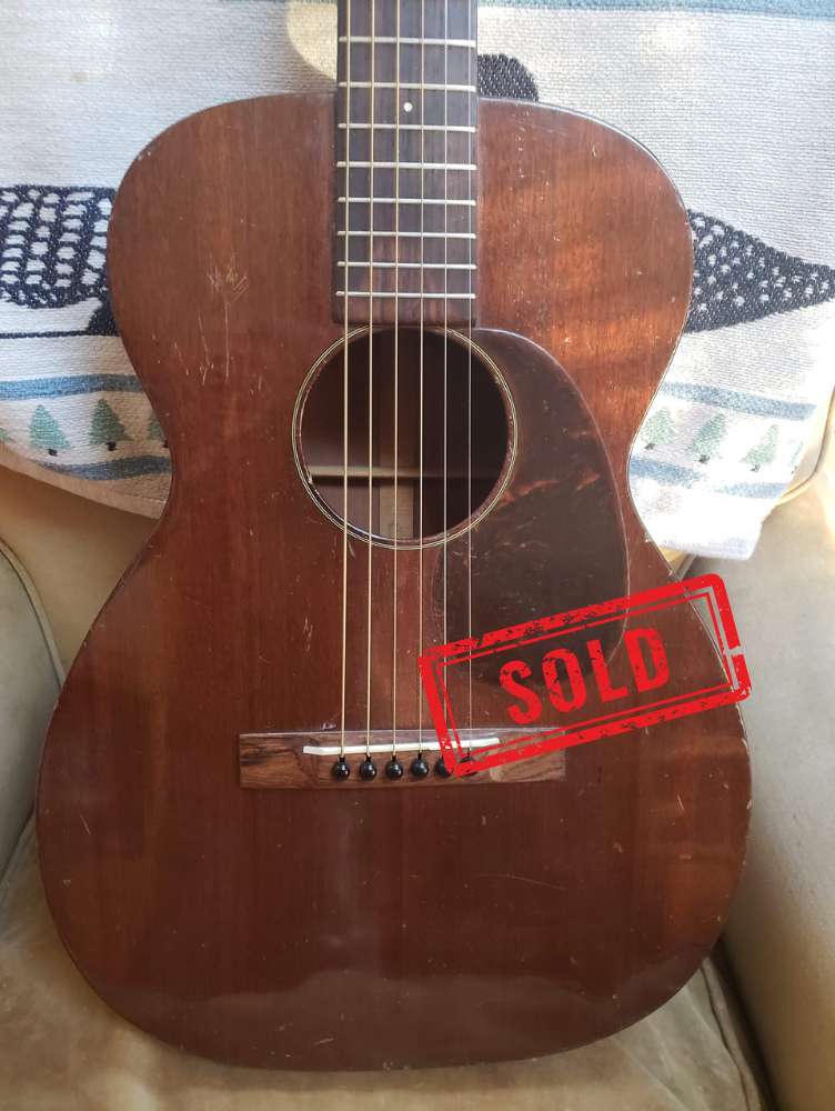 Guitar Sold Martin 1937 0-17