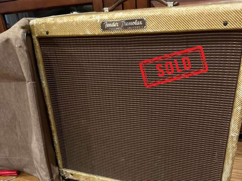 1959 Tweed Tremolux Amp Sold
