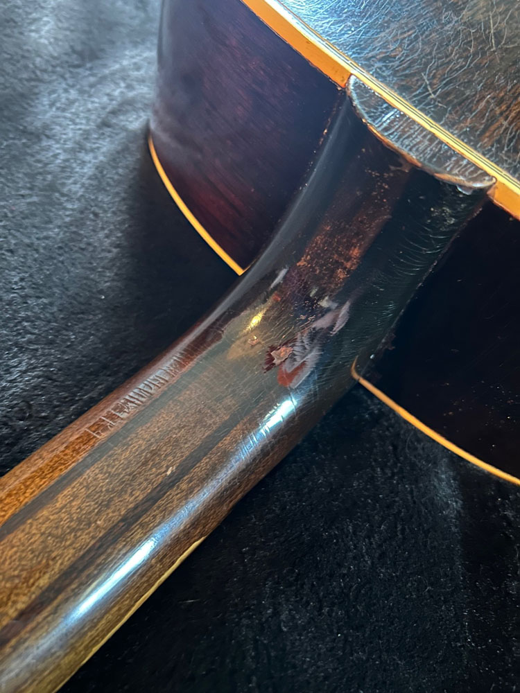 1943 Gibson Southern Jumbo heel