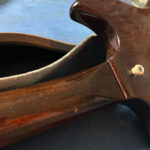 1965 Asymmetrical Cut Epiphone Olympic heel