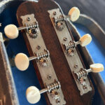 1965 Asymmetrical Cut Epiphone Olympic peghead back