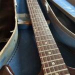 1965 Asymmetrical Cut Epiphone Olympic fingerboard