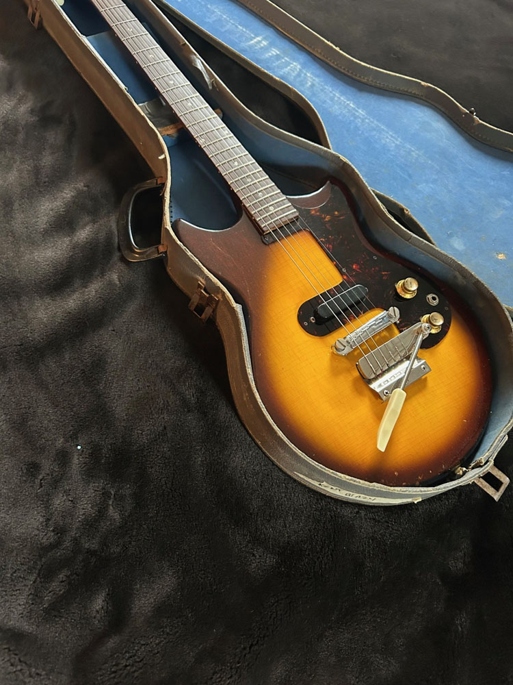 ギター Epiphone Japan Olympic Epiphone '65 Olympic - サンバースト - ハイパーギターズ Hyper