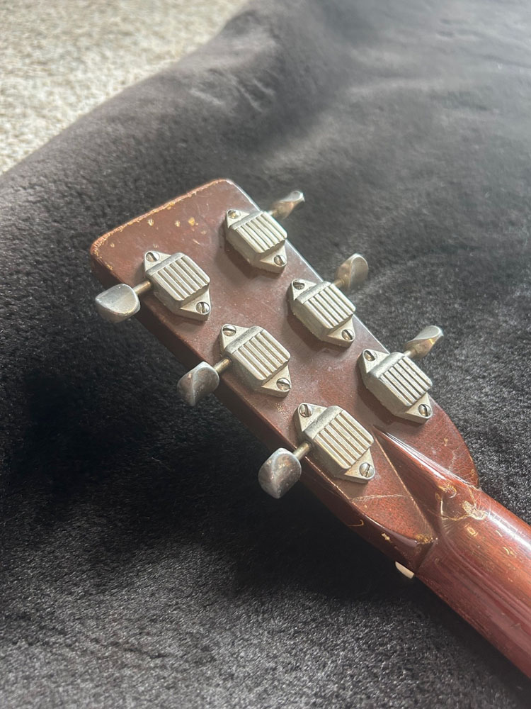 1951 Martin D-28 Peghead