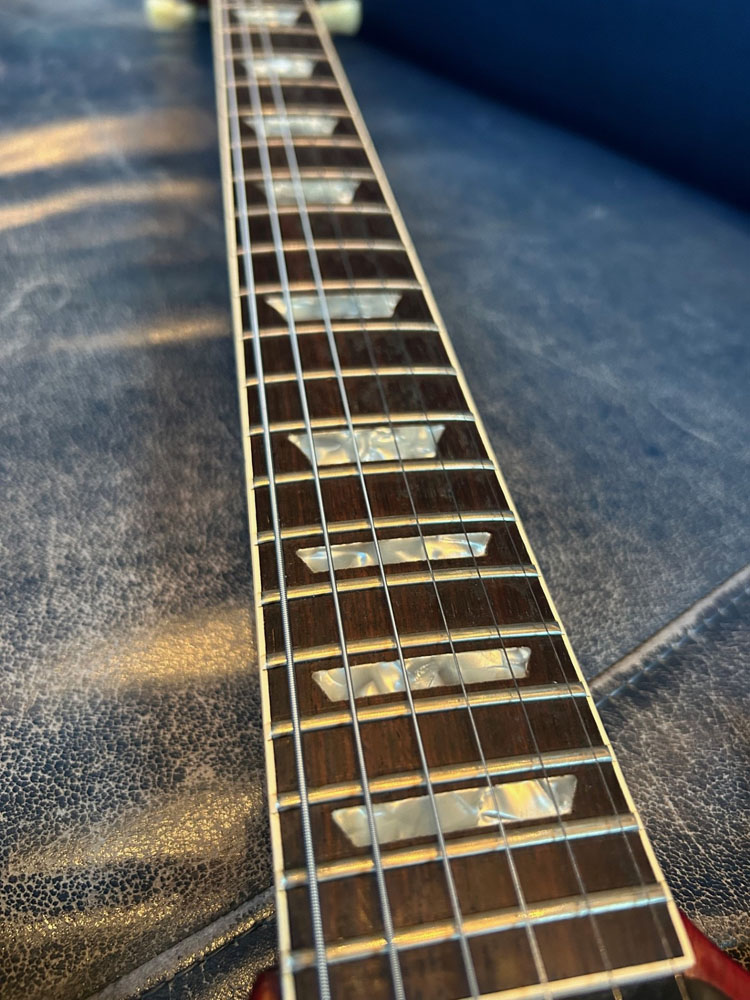 1961 Gibson Les Paul fingerboard