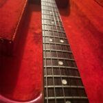 1966 Candy Apple Red Fender Stratocaster fingerboard