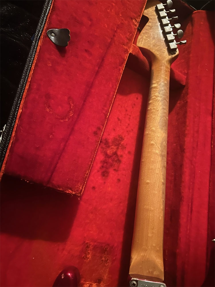 1966 Candy Apple Red Fender Stratocaster