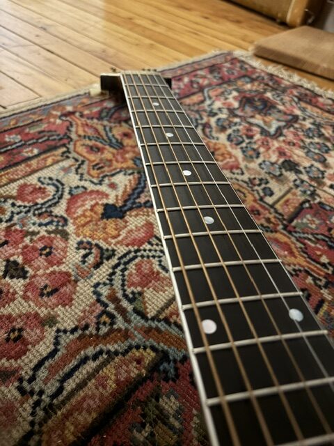 1929 Gibson L-5 fingerboard