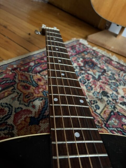 1934 Gibson Jumbo fingerboard