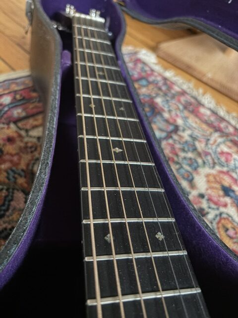 1941 D-28 fingerboard