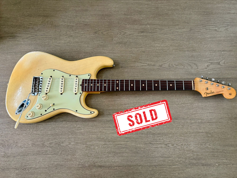 1960 Olympic white Stratocaster, SOLD