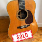 1953 Martin D-28 acoustic guitar SOLD