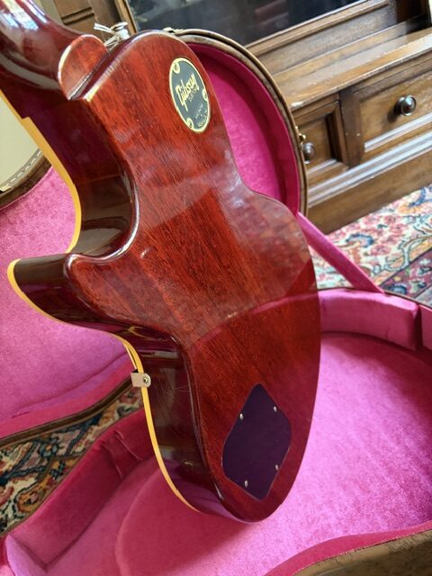 1958 Gibson Les Paul back