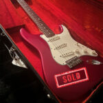 1966 candy apple red Stratocaster  SOLD