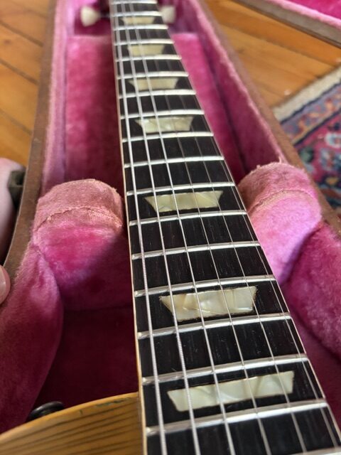 1954 Gibson Les Paul Gold Top fingerboard